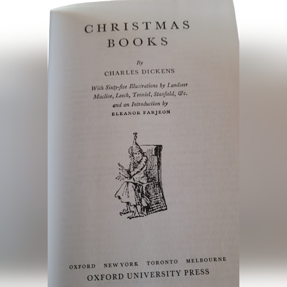 Smithsonian Edition Oxford Illustrated Dickens Christmas Books - Picture 5 of 13